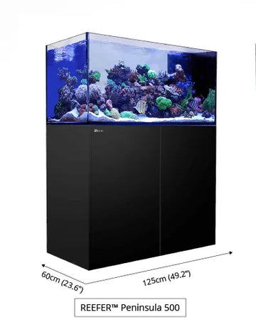Red Sea Reefer G2+ Peninsula P500 500 Litre Aquarium Black - Amazing Amazon